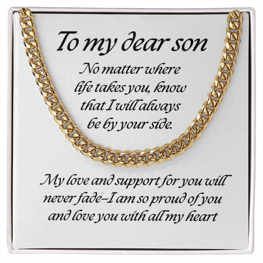 Cuban Link Chain – The Perfect Gift for Your Son