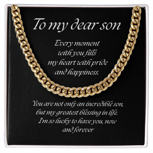 Cuban Link Chain – The Perfect Gift for Your Son