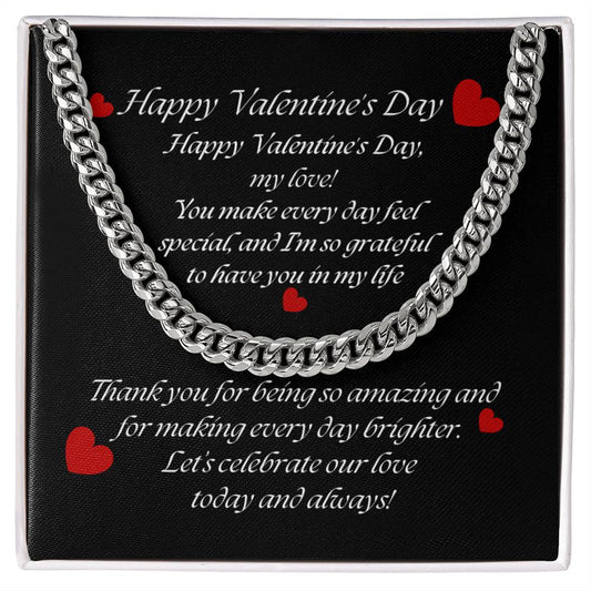 Cuban Link Chain – The Perfect Valentine's Day Gift for Him