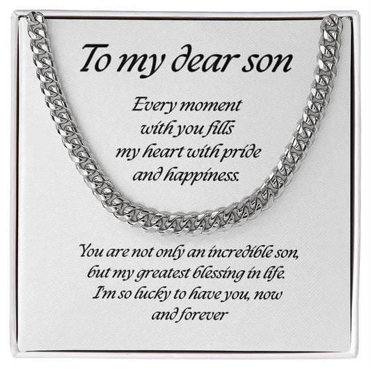 Cuban Link Chain – The Perfect Gift for Your Son