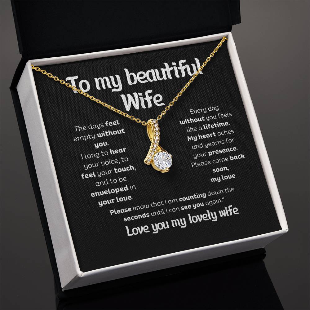 Alluring Beauty Necklace – Luxurious Yellow & White Gold Styles, The Perfect Gift for Your Wife