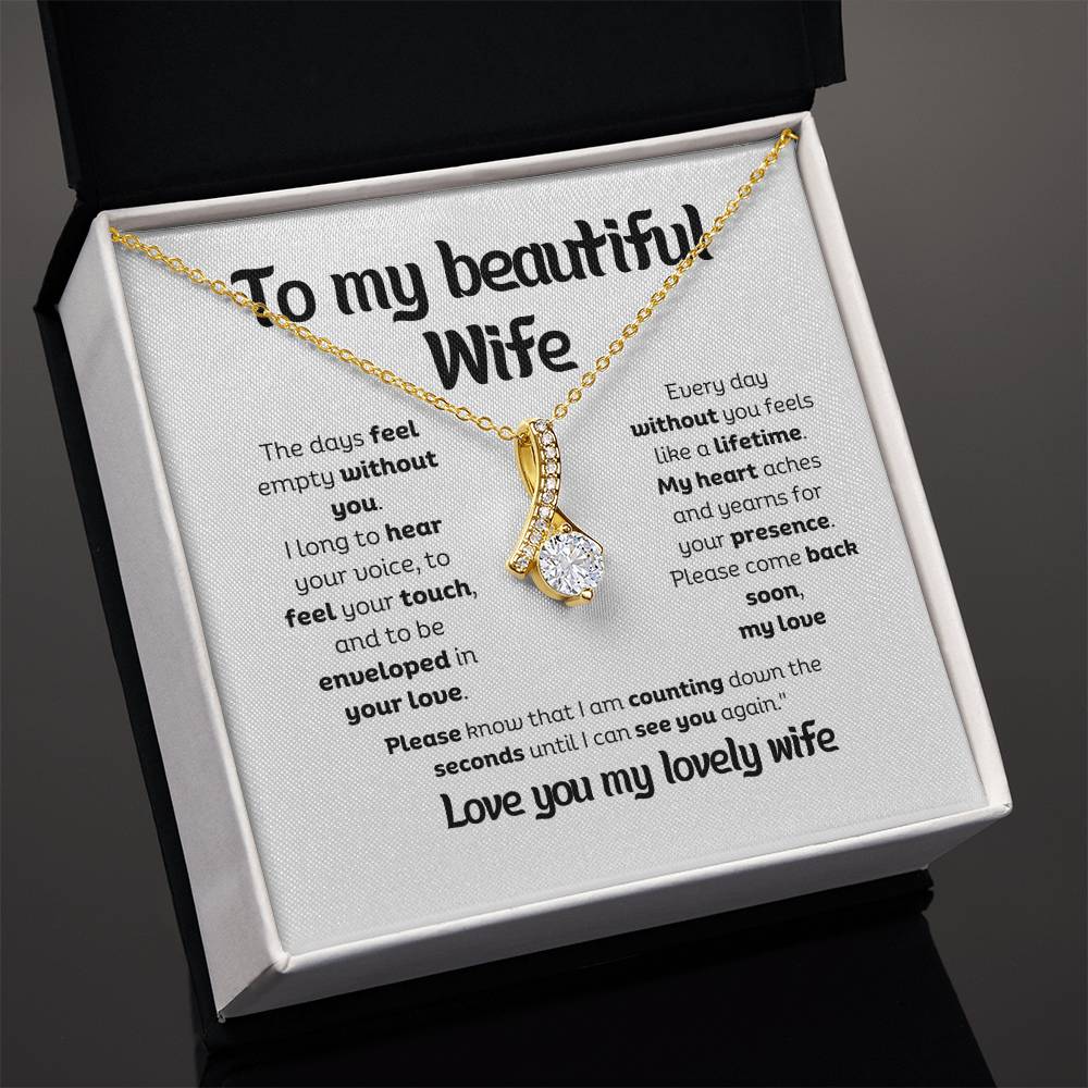 Alluring Beauty Necklace – Luxurious Yellow & White Gold Styles, The Perfect Gift for Your Wife