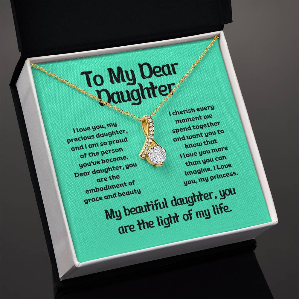 Alluring Beauty Necklace – Luxurious Yellow & White Gold Styles, The Perfect Gift for Your Daughter