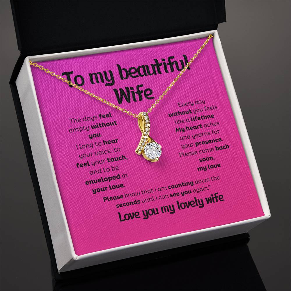 Alluring Beauty Necklace – Luxurious Yellow & White Gold Styles, The Perfect Gift for Your Wife