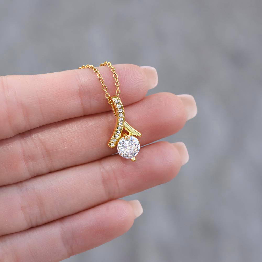 Alluring Beauty Necklace - Luxurious Yellow & White Gold Styles