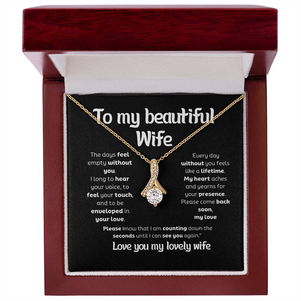 Alluring Beauty Necklace – Luxurious Yellow & White Gold Styles, The Perfect Gift for Your Wife