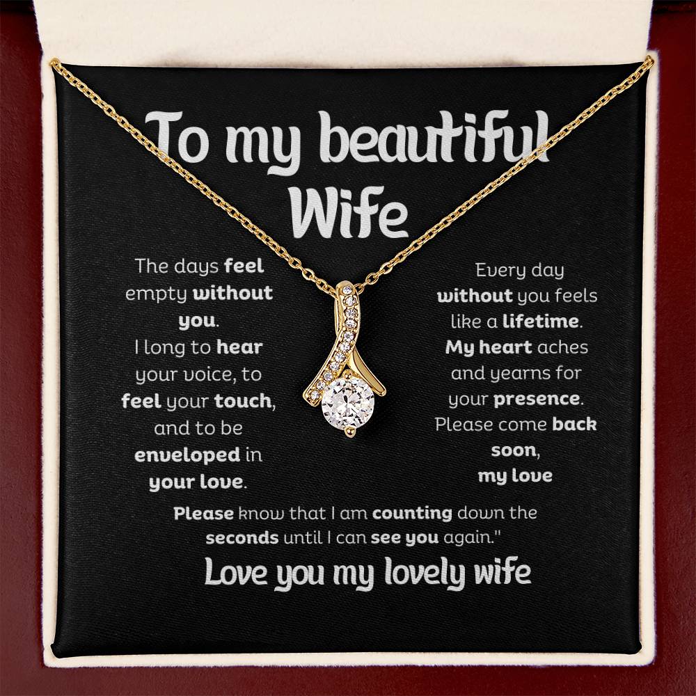 Alluring Beauty Necklace – Luxurious Yellow & White Gold Styles, The Perfect Gift for Your Wife