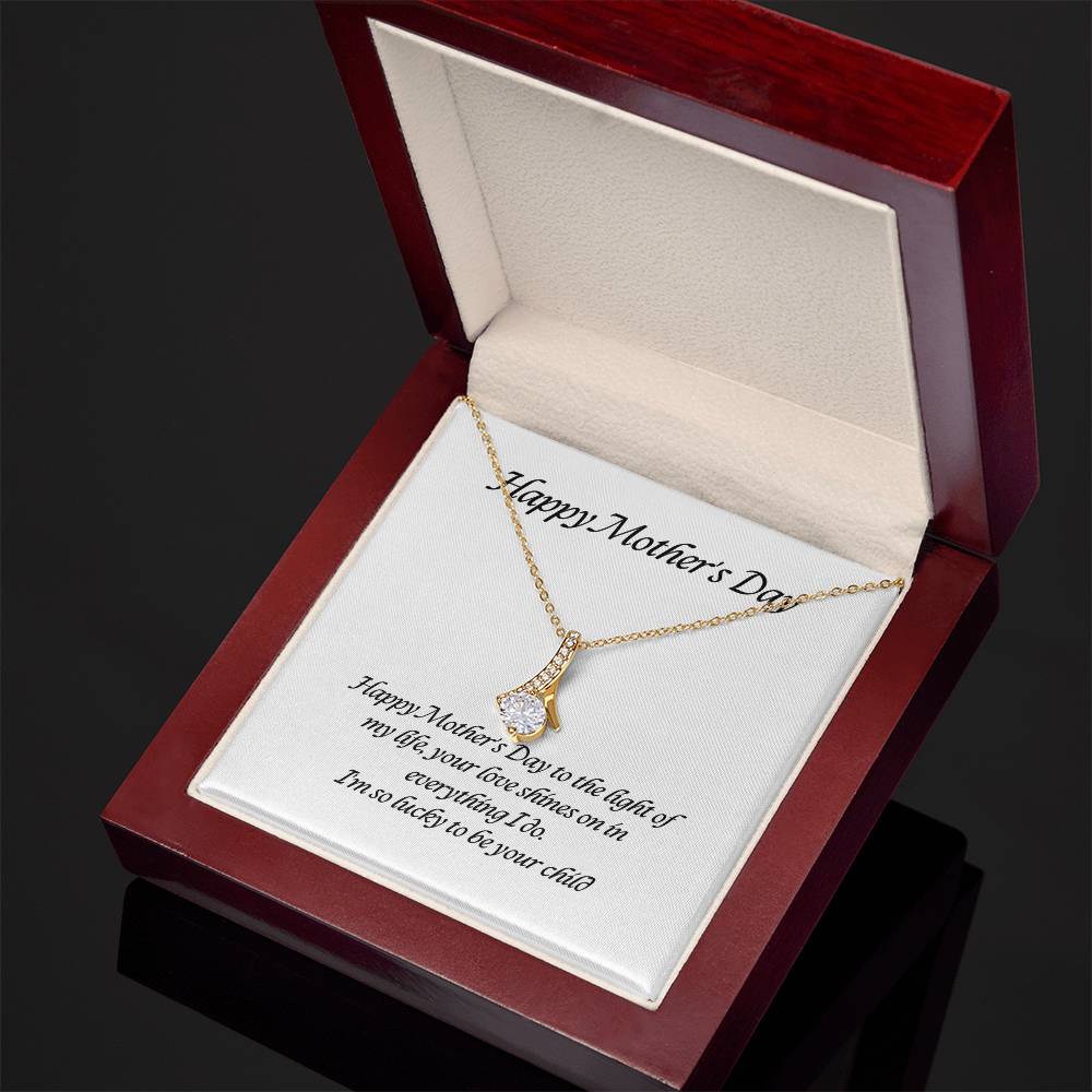 Alluring Beauty Necklace - Luxurious Yellow & White Gold Styles