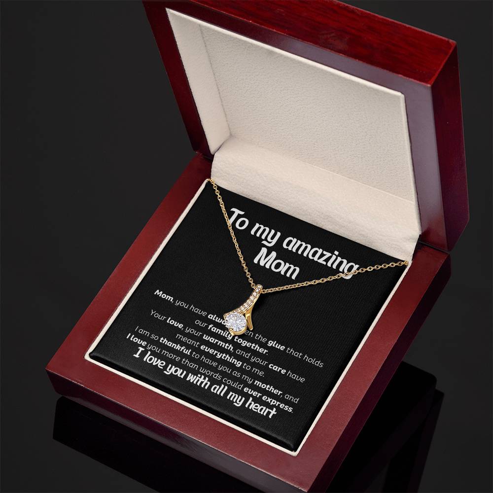 Alluring Beauty Necklace – Luxurious Yellow & White Gold Styles, The Perfect Gift for Your Mom