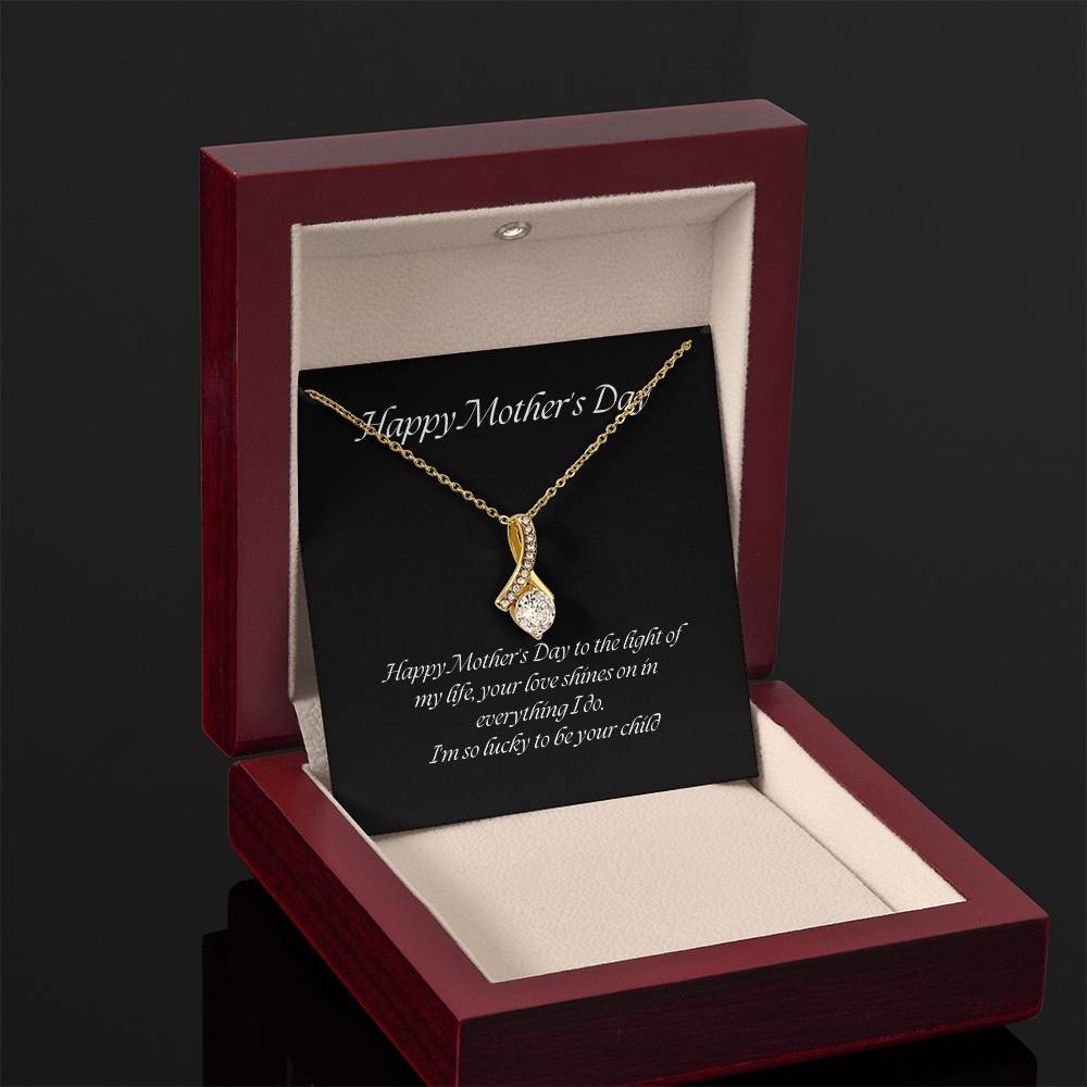 Alluring Beauty Necklace - Luxurious Yellow & White Gold Styles